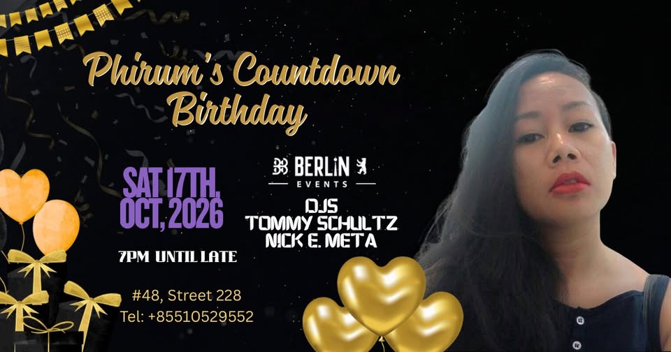 Phirum’s Birthday at Berlin Bar