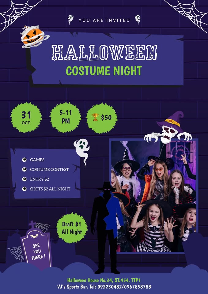 Halloween Costume Night at VJ’s