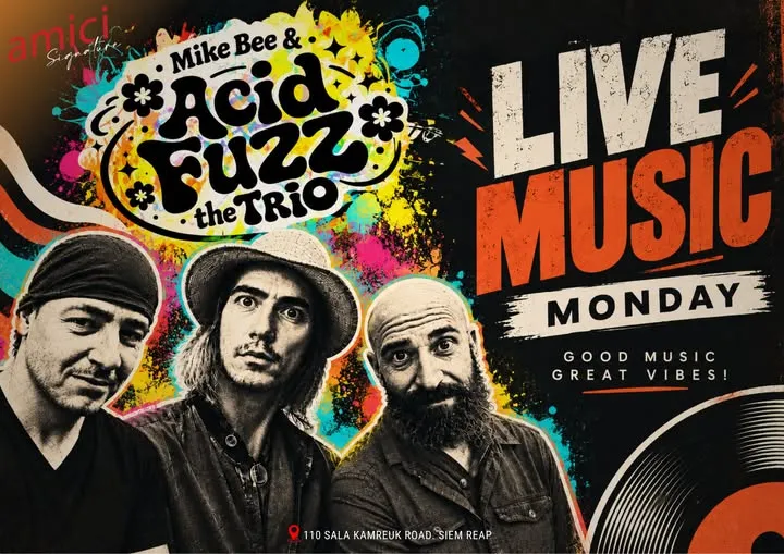 Monday Live Music with Acid Fuzz & The Trio