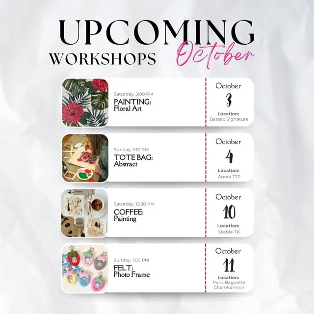 Floral Art Painting Workshop