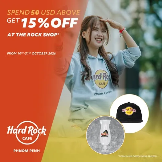 15% Off at Rock Shop