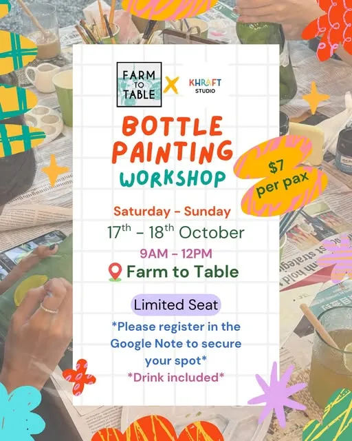 Bottle Painting Workshop
