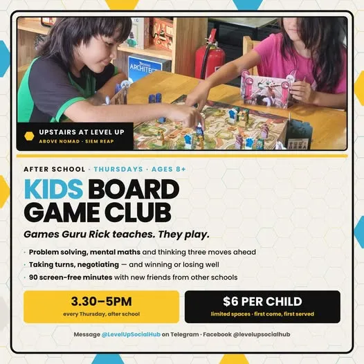 Kids After-School Board Game Club