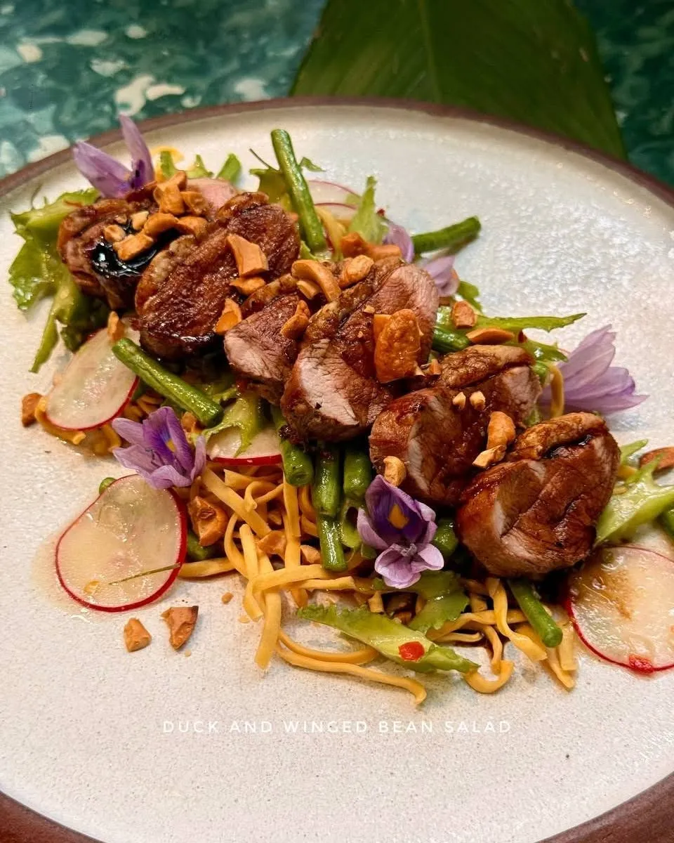 Duck and Winged Bean Salad