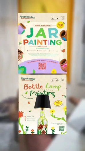 Jar & Bottle Lamp Painting Workshops
