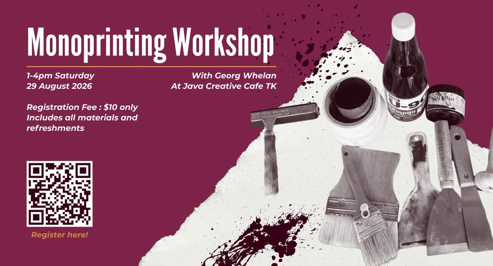 Monoprinting Workshop with Georg Whelan
