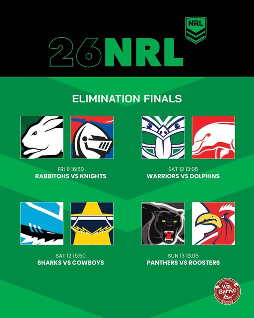 NRL Elimination Finals Live Screening