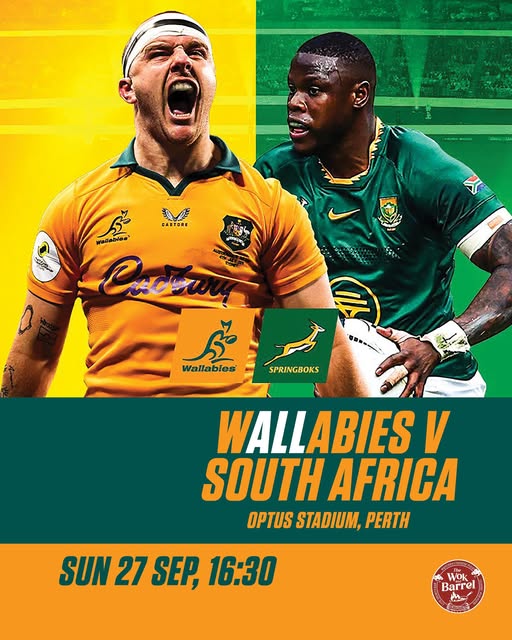 Wallabies vs South Africa Live Screening