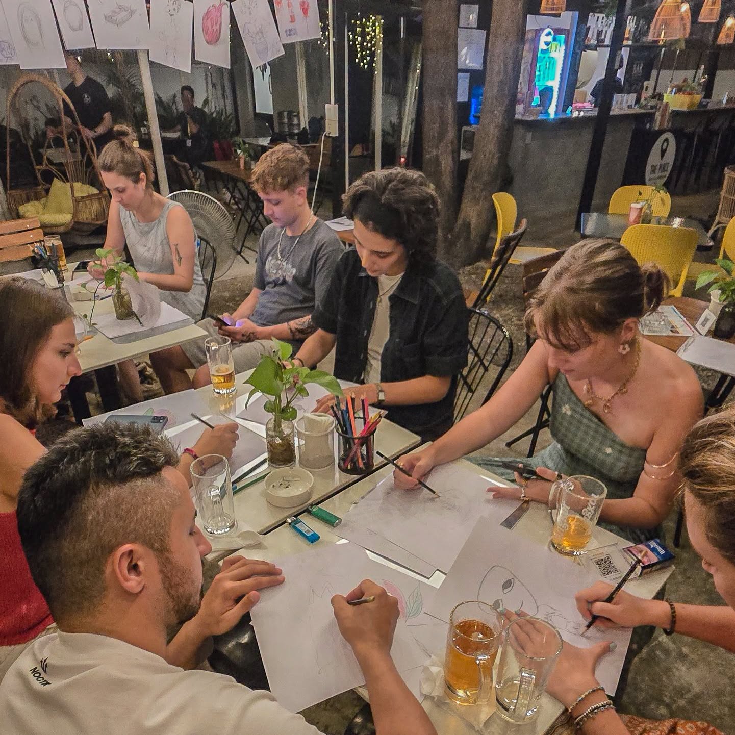 Sketch & Sip Night