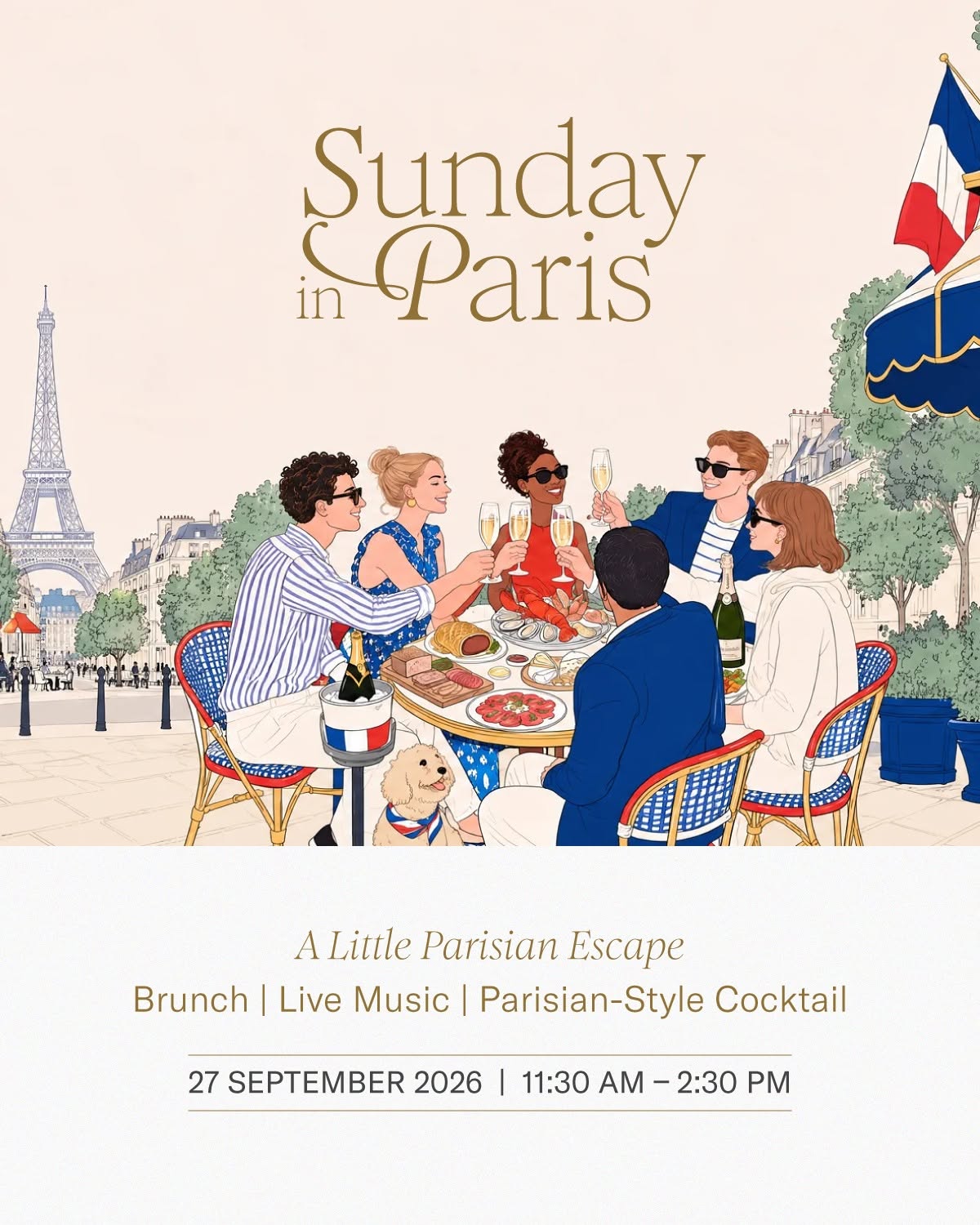 Sunday in Paris Brunch