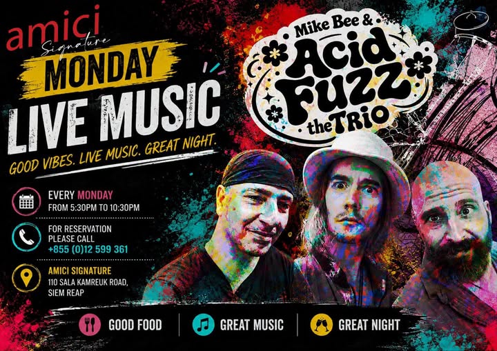 Monday Live Music: Mike Bee & Acid Fuzz