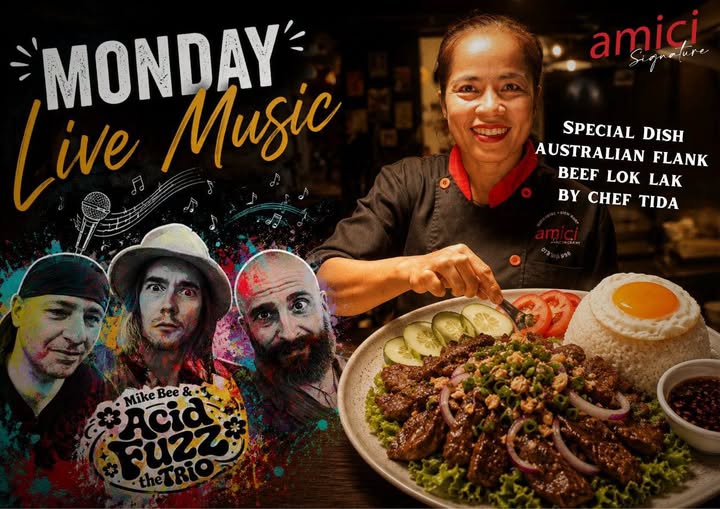 Monday Live Music with Mike Bee & Acid Fuzz