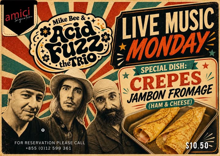Live Music Monday with Mike Bee & Acid Fuzz