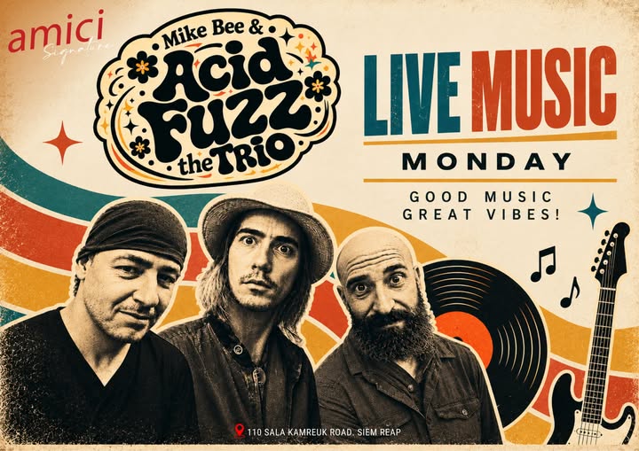 Monday Live Music with Mike Bee & Acid Fuzz