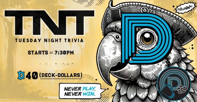 Tuesday Night Trivia at The Deck