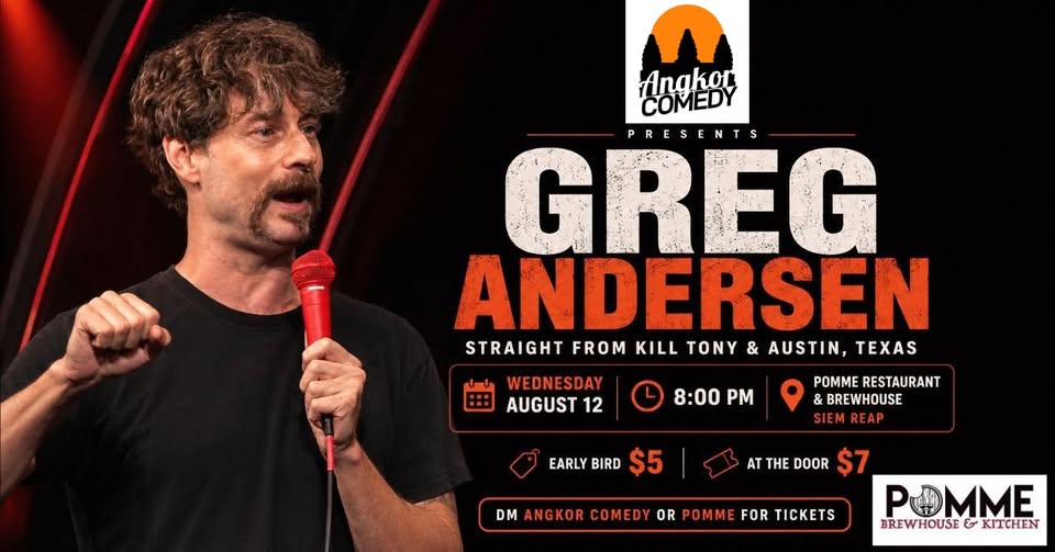 Greg Andersen Live in Siem Reap | Stand-Up Comedy Night