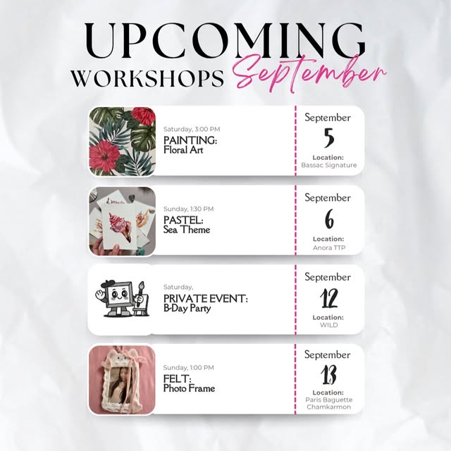 Felt Photo Frame Workshop