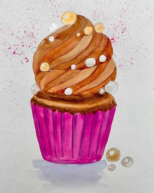 Paint & Eat Watercolour Workshop