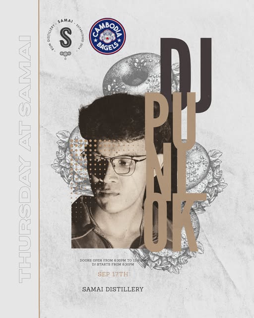 Cambodia Bagels Pop-Up with DJ Punlok