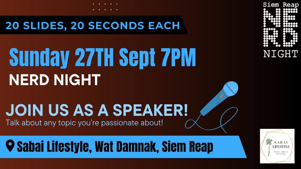 Nerd Night Siem Reap