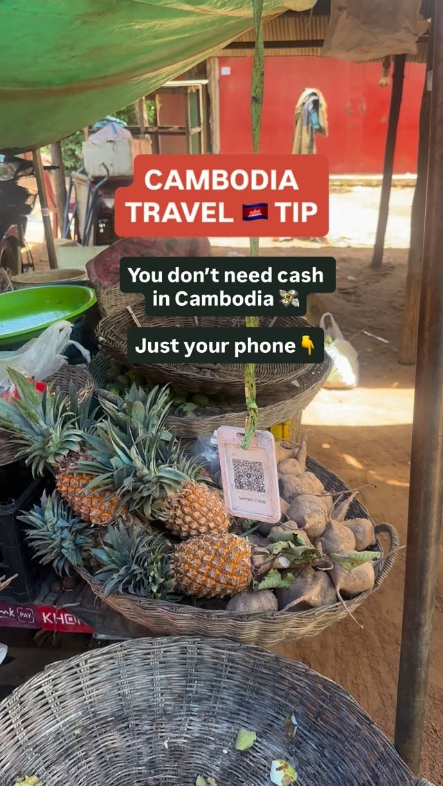 🇰🇭💸 HOW TO PAY IN CAMBODIA ? 👇
Most people don’t know this : in Cambodia, y