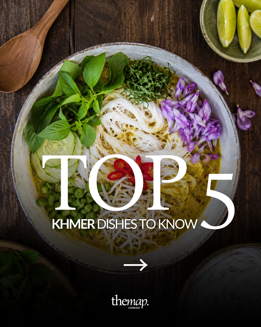 🇰🇭 5 Khmer dishes you need to try in Cambodia 🌞
👉Khmer cuisine remains rela